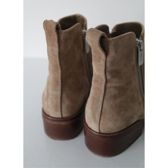 3.1 PHILLIP LIM Alexa Suede Ankle Boots Light Brown Size IT 37/ US 7 - Picture 7 of 12